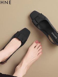 Daphne | Comfortable High Heels Womens Sandals Black