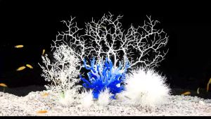 Artificial Plastic Green Plants Narcissus Water Grass Fish Tank Aquarium Decor Ornament