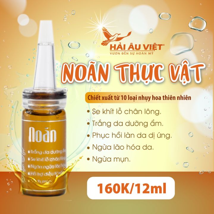 2 Noãn thực vật da căng bóng 6ml