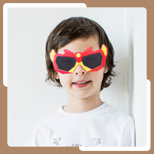 Geovannery Sunglasses Kacamata Poligonal Anak -anak Kacamata Kartun Untuk Pesta Tur COD