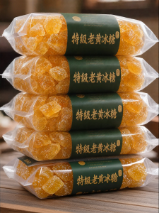WENXIANGZAN | Premium Pure Cane Sugar Yellow Rock Candy