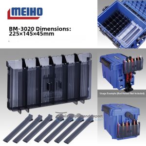 MEIHO | Multi-function Fishing Box Lure Case