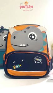 Pintera - Tas Sekolah Anak Laki-Laki PAUD TK Ransel Dinosaurus - Nobu