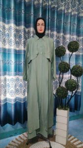 GAMIS KARDIGAN ROMPI NYATU / GAMIS ROMPI / GAMIS ROMPI KARDIGAN