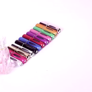1-3PCS 5ML Traveling Outside Portable Perfume Bottles Light Perfume Canister Repeatable Cosmetic Lotion Sample Bottling Bottle Multiple colors
