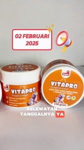 NOVAMOS Probiotik Menambah Nutrisi Protein Nafsu Makan Vitamin Penggemuk Kucing & Anjing - Vitapro