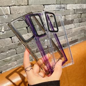 HOCE Clear Hard Case For Samsung S23 S22 Ultra S21 Plus S20 FE A54 A34 A53 A73 A52 A15 M54 HD Acrylic Shockproof Cover Bumper