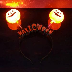 Mặt Nạ Ma Cà Rồng Sáng Bóng Mới 2025 Phụ Kiện Hóa Trang Halloween Trang Trí Đầu Hình Quả Cà Rốt Sáng Bóng Cosplay Bar KTV