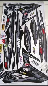 (cod) Striping MX KING 150 - Sticker Striping Variasi List Yamaha MX KING 150 IP.M-05 Design IP Sticker