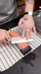 Batu Asah Pisau 8 Inch Camel Pengasah Asahan Pisau Gunting Gurinda Mata Bor 8\\\" Inci 20 cm