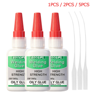 1-5PCS 50ML 20ML Welding High Strength Oily Glue Universal Quick Dry Super Glue Mighty Instant Glue For Ceramic Metal Glass DIY