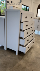 QC Home 5 tier Drawer Chest cabinet storage almari baju wardrobe kabinet laci bilik safari