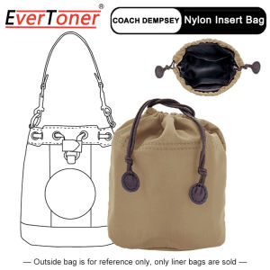 Evertoner Túi lót nylon cho mini dempsey Túi xô Nylon lót mỹ phẩm lưu trữ và hoàn thiện lót túi