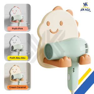 [KN ACC] NANVAN NVN-AKSW05 RAK TEMPEL DINDING PENGERING RAMBUT & DUDUKAN HP BENTUK DINOSAURUS - TANPA PAKUANTI JATUHMULTIFUNGSI & LUCU