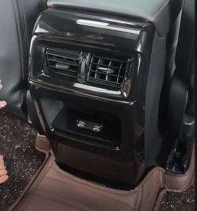 Honda CRV G6 New CRV CR-V 2024 Rear Air Vent Armrest Carbon Fiber Cover Aircond Cover Protection Interior Accessories