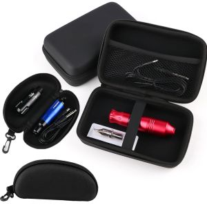 กระเป๋าเก็บอุปกรณ์สักกันน้ำ กล่องเก็บปากกาเครื่องสักแบบพกพา กล่องอเนกประสงค์สำหรับเครื่องสำอาง อุปกรณ์เสริมสำหรับสัก