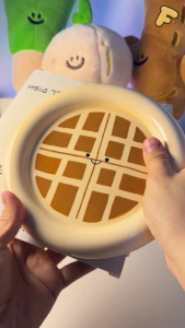 🧇 จานวาฟเฟิล