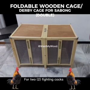 Foldable Wooden Derby Cage: A Comprehensive Guide