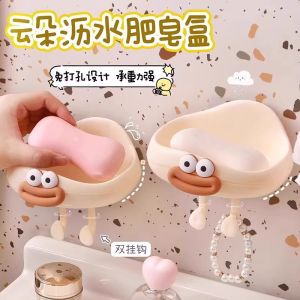 Kệ Để Xà Phòng Gắn Tường Không Cần Khoan Kệ Để Đồ Nhà Tắm Dây Thừng Treo Tủ Đựng Đồ Gia Dụng Thiết Kế Sáng Tạo Kệ Để Xà Phòng Treo Tường