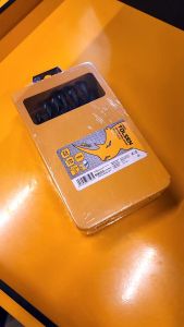 Tolsen 25pcs HSS High Speed Twist Drill Bits Set (1.5-13MM) w/ Hard Case 75082