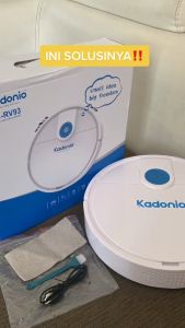 Peralatan kebersihan rumah elektronik Robot penghisap debu alat Vacuum sapu Penyedot debu Sensor 3 in 1aksesoris rumah pintar