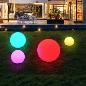 Creative Outdoor Garden Decorative Multicolor Round Light