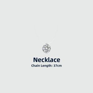 AGATHA | Classic Fish-tear Design Sterling Silver Necklace