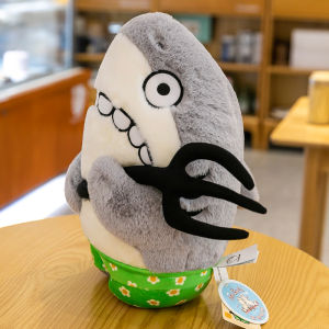 GUAIBUDIAN | Funny Shark Design Stuffed Toy