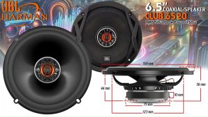 ของแท้!! ลําโพงรถยนต์ harman JBL CLUB 6520 Coaxial Speaker 6.5 นิ้ว แกนร่วม ลำโพง 2 ทิศทาง