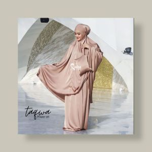 MUKENA TRAVELLING TAQWA SATIN SILKY (Menutup Dagu) By Raisa