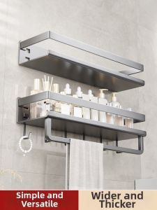 YUJIANG | Kệ Treo Tường Không Cần Đục Lỗ Cho Phòng Tắm