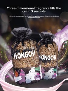 MONLEYTA | Car Fragrance Hanging Ornament Osmanthus Long Lasting Aroma Eliminator Formaldehyde Removal Odor Control Interior Car Perfume