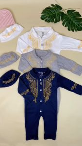Baju Koko Anak Laki Laki 2025 / Baju Koko Anak Sleepsuit Chiko / Baju Koko Anak 1 thn Terbaru