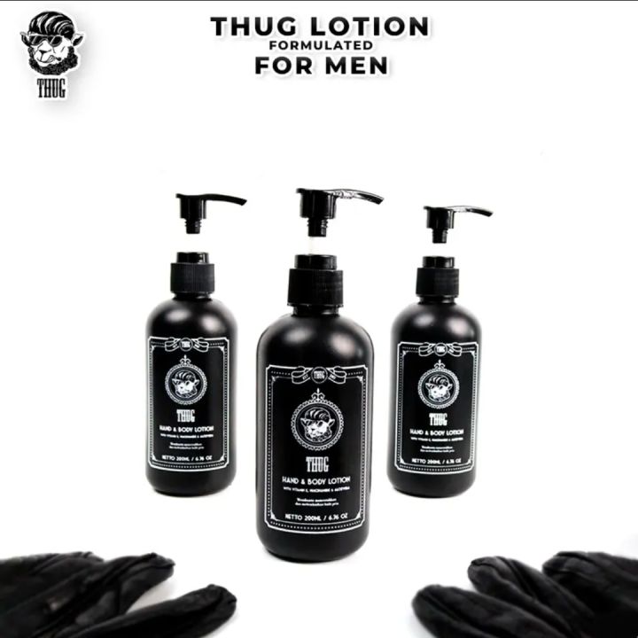 Thug%20Hand%20&%20Body%20Lotion%20for%20Men%20200ml%20Niacinamide%20Vitamin%20E%20Aloe%20Vera%20Mencerahkan%20dan%20Melembutkan%20Kulit%20Pria%20-%20Image%203