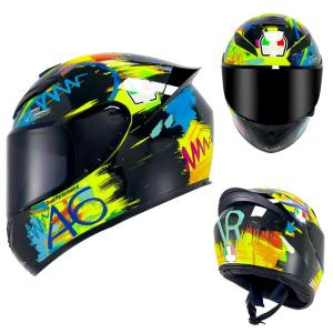 BONINGYU | Bluetooth Enabled Full Face Safety Helmet for Motorcycles and E-Scooters