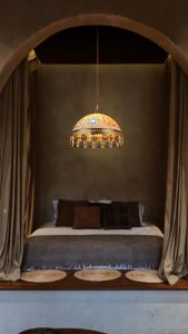Bohemian Chandelier Retro Crystal Lamp Decorative Lamp Country Bedroom Dining Room Chandelier Cafe Staircase Chandelier