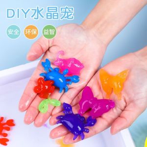 Magic Water Jelly Molding Water Gel Toys set Kids educational Toys DIY Toy Children Magic elf water toys 魔法水精灵儿童益智玩具TT08