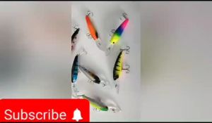 Umpan Pancing Fishing Lure Minnow Lidah panjang 9 cm + 2 Kail Fishing Lure