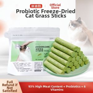 DIDIMA | Dental Chewing Cat Grass Sticks Edible Treats For Cats