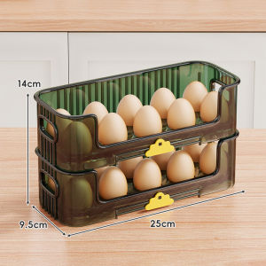 evesigar | Food Grade Fresh Egg Storage Container for Fridge