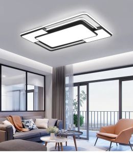 Modern LED Ceiling Light 144W Living Room Light With Remote Control Tricolor Bedroom Light Dining Room Light