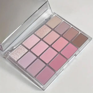 แผ่นอายแชโดว์ Matte Glimmer 16 สี สีน้ําตาลนู้ด โทนสีชมพูลงแต่งหน้าทุกวันอิ่มตัว แต่งหน้าทรงเสน่ห์ สไตล์เกาหลี