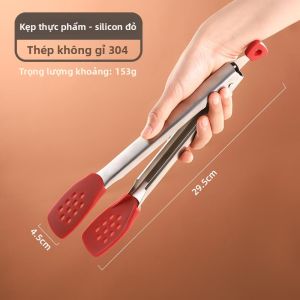 Kẹp Thực Phẩm Chống Nóng Inox