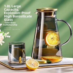 Heat-Resistant Large Capacity Ice Water Pitcher
