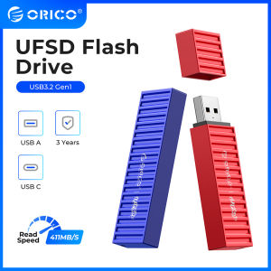 ORICO 260MB/S 128GB USB 3.2 Pen Flash Drive USB Flash Drive 256GB 64GB 32GB Container Pendrive for Type-C Android Micro/PC