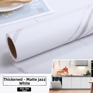 KEERMAN | Matte Waterproof Marble Imitation Kitchen Sticker