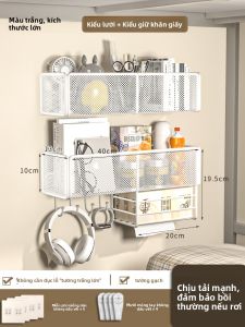 Kệ Để Đồ Treo Tường Không Cần Khoan