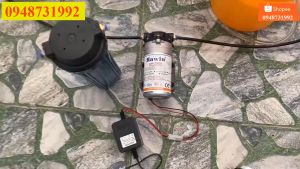 Bơm Phun Sương - Tăng Áp Cho Máy Lọc Nước FUSHINI HP-2500 - Chuyên Dụng CHo Lắp Đặt Hệ Thống Phun Sương Làm Mát - Bảo Hành 6 Tháng
