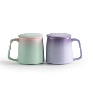 SANXUN | Tea Infuser Ceramic Mug with Lid