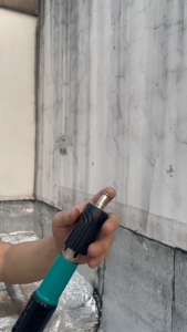 Nail Gun With 120pcs Round Nails And Tool Box Concrete Steel Wall Anchor Wire Slotting Device